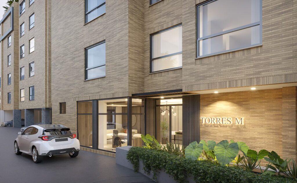 Interior Aparta estudio de una habitación